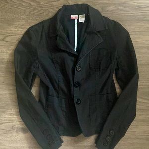 Woman’s Black Mini Blazer